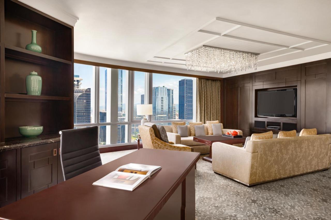 Futian Shangri-La, Shenzhen,Near To Shenzhen Convention&Exhibition Centre, Futian Railway Station Extérieur photo
