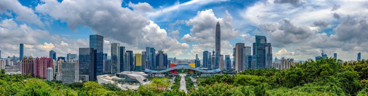 Futian Shangri-La, Shenzhen,Near To Shenzhen Convention&Exhibition Centre, Futian Railway Station Extérieur photo
